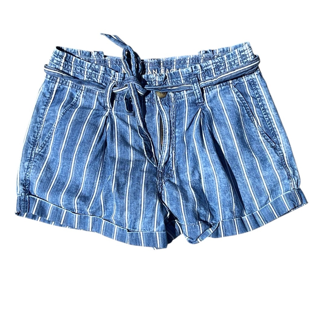 American Eagle Striped Shorts